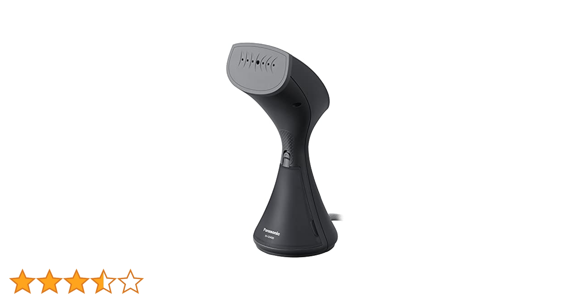 新品　Panasonic 衣類スチーマー ダークグレー NI-GS400-H Amazon | パナソニック 衣類スチーマー スチーム専用 大容量
